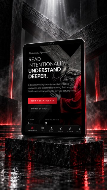 Framed Verse by Study app, iOS and web