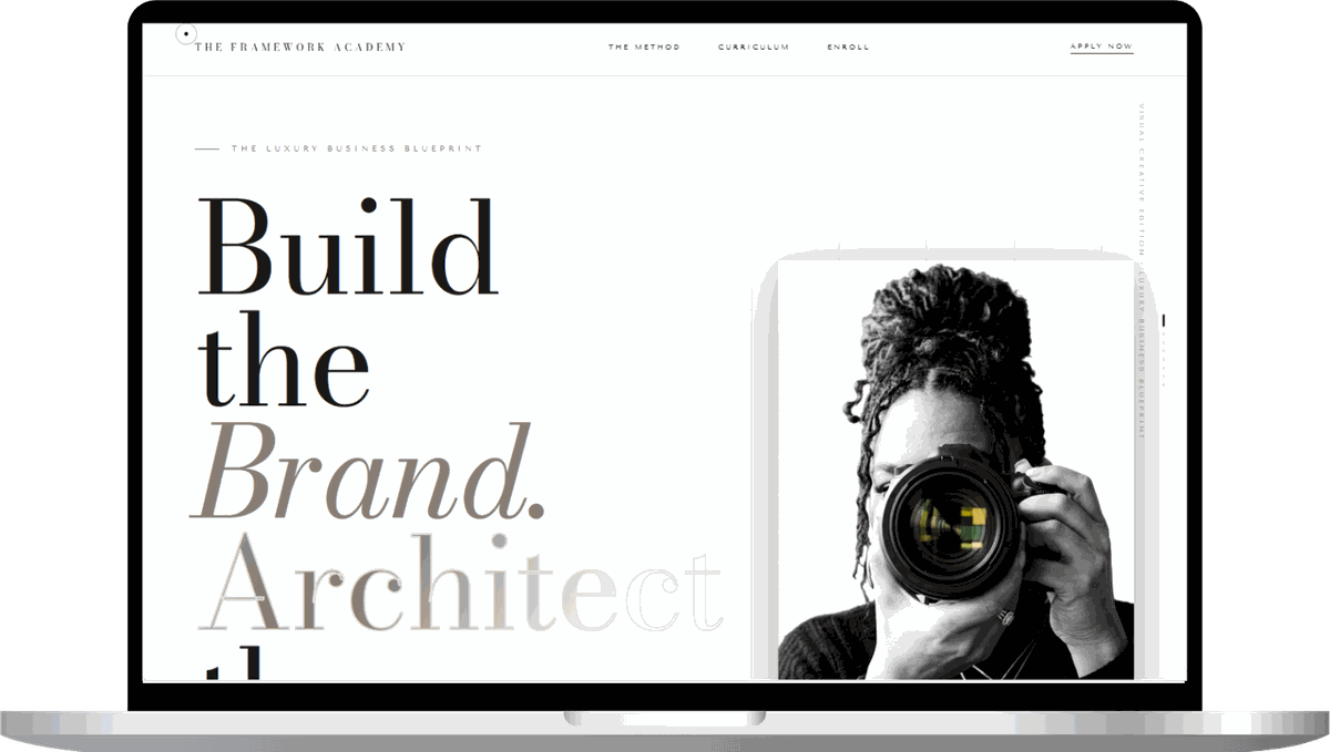 Photography website build